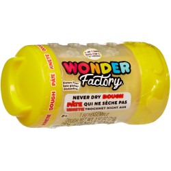 MGA Entertainment Wonder Factory Never Dry Dough Singles - Yellow 595120 / 5 035051594970