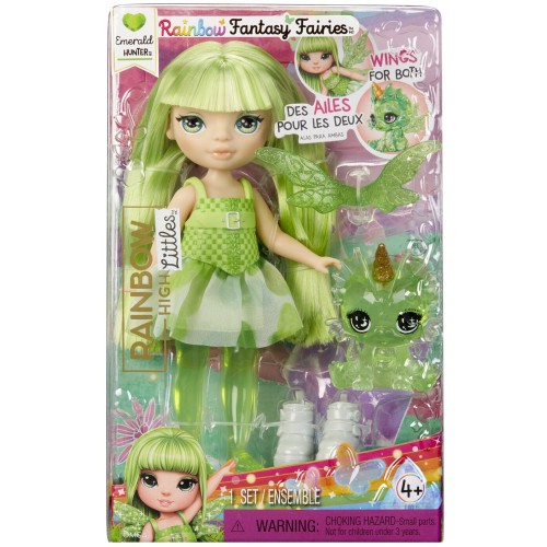 MGA Entertainment Rainbow High Littles Rainbow Fantasy Fairies Doll- Green for PDQ 543404-X2EUC 035051543404