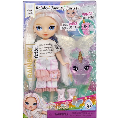 MGA Entertainment Rainbow High Littles Rainbow Fantasy Fairies Doll- Opal Rainbow for PDQ 543442-X2EUC 035051543442