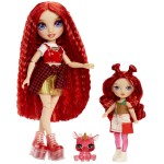 MGA Entertainment Rainbow High Littles Rainbow Fantasy Fairies Doll- Red for PDQ 543381-X2EUC 035051543381