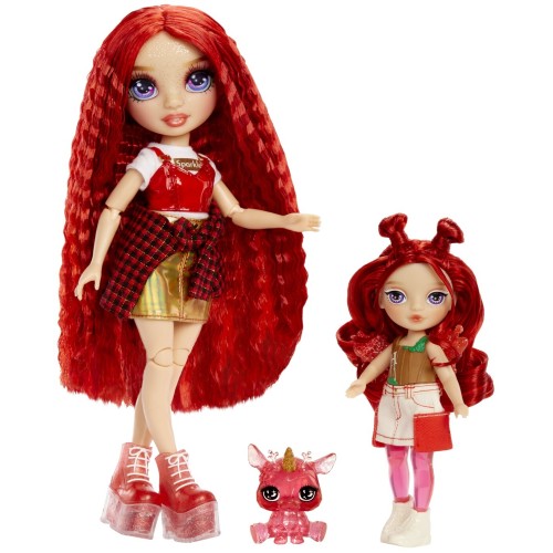 MGA Entertainment Rainbow High Littles Rainbow Fantasy Fairies Doll- Red for PDQ 543381-X2EUC 035051543381