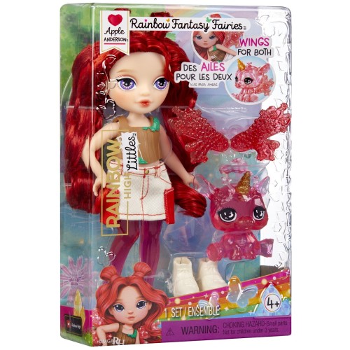 MGA Entertainment Rainbow High Littles Rainbow Fantasy Fairies Doll- Red for PDQ 543381-X2EUC 035051543381