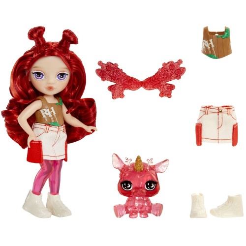 MGA Entertainment Rainbow High Littles Rainbow Fantasy Fairies Doll- Red for PDQ 543381-X2EUC 035051543381