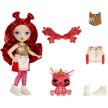 MGA Entertainment Rainbow High Littles Rainbow Fantasy Fairies Doll- Red for PDQ 543381-X2EUC 035051543381