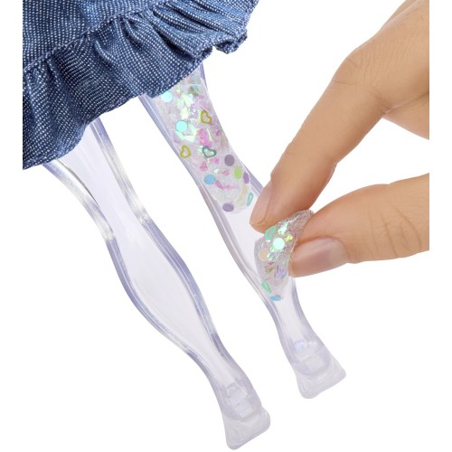 MGA Entertainment Rainbow High SHIMMERS κούκλα ΜΟΔΑΣ and slime - SKYLER 122418-EU 035051122418