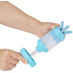 MGA Entertainment Wonder Factory Never Dry Dough Extruder - Teal 532262-EUC 035051532262