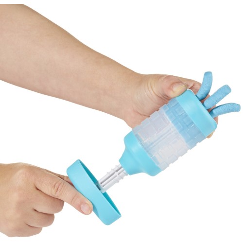 MGA Entertainment Wonder Factory Never Dry Dough Extruder - Teal 532262-EUC 035051532262