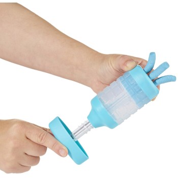 MGA Entertainment Wonder Factory Never Dry Dough Extruder - Teal 532262-EUC 035051532262