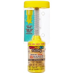 MGA Entertainment Wonder Factory Never Dry Dough Extruder - Yellow 532279-EUC 035051532279
