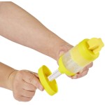 MGA Entertainment Wonder Factory Never Dry Dough Extruder - Yellow 532279-EUC 035051532279