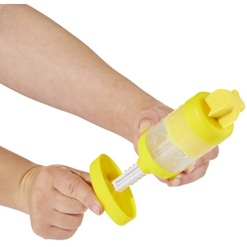 MGA Entertainment Wonder Factory Never Dry Dough Extruder - Yellow 532279-EUC 035051532279