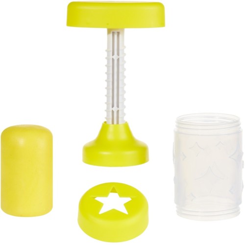 MGA Entertainment Wonder Factory Never Dry Dough Extruder - Yellow 532279-EUC 035051532279