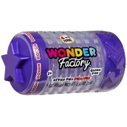 MGA Entertainment Wonder Factory Never Dry Dough Singles - Purple 595038-EUC 035051595052