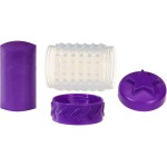 MGA Entertainment Wonder Factory Never Dry Dough Singles - Purple 595038-EUC 035051595052