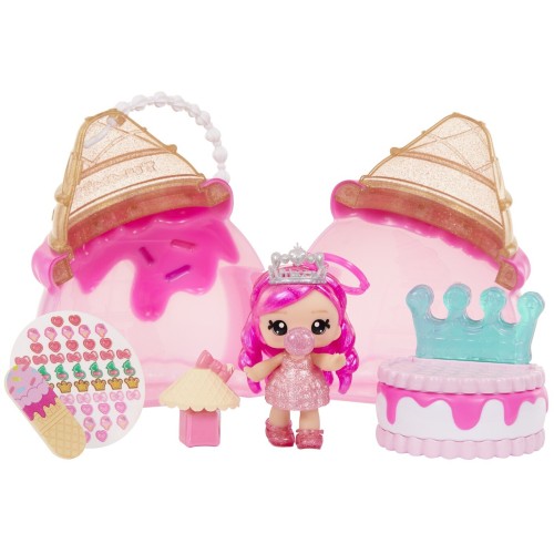 MGA Entertainment Yummiland Beauty Bag Playset + Lip Gloss Doll - cupcake Beauty Bag 546719-EUC 035051546733