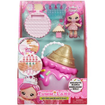 MGA Entertainment Yummiland Large Doll + Lipgloss Pet- Callie Birthday Cake 546719-EUC 035051546740