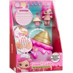 MGA Entertainment Yummiland Beauty Bag Playset + Lip Gloss Doll - Ice Cream Beauty Bag 546719-EUC 035051546740
