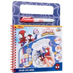 canenco Spiderman Spidey Βιβλίο Ζωγραφικής Με Νερό SP24354V1 8719668032446