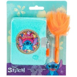 canenco Disney Stitch Plush Secret Diary & Pen ST99988 8719668015760