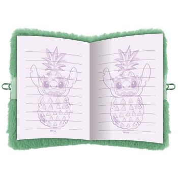 canenco Disney Stitch Plush Secret Diary & Pen ST99988 8719668015760
