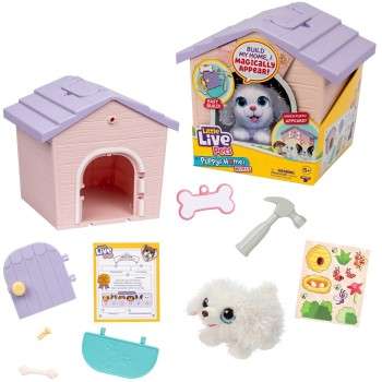 Little Tikes Live Pets My Puppys Home Home With Surprise Pug 26616A 630996266175