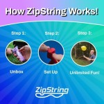 Zipstring Rock'it Red ZS-V4-RR-03 198168783122