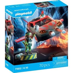 Playmobil Superheroes Roleplay Υπερήρωες Με Σούπερ Όχημα 71832 4008789718327
