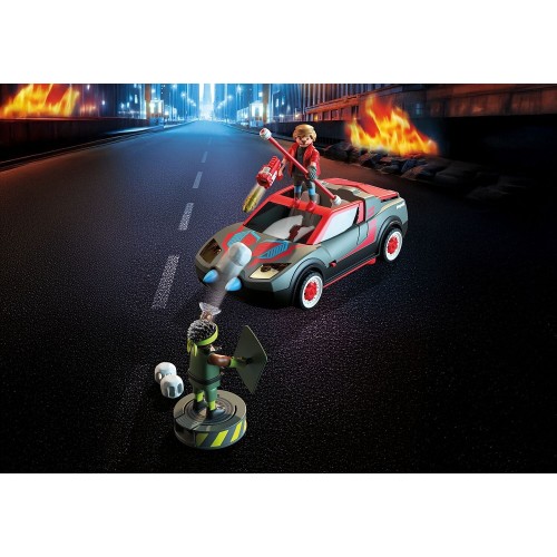 Playmobil Superheroes Roleplay Hero With Vehicle 71832 4008789718327