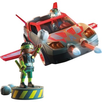 Playmobil Superheroes Roleplay Hero With Vehicle 71832 4008789718327