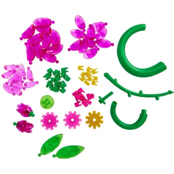 Lexibook Cra-z-art Crystal Gem Single Lotus Bouquet Σετ Κατασκευής Λωτού με Διακοσμητικά Αυτοκόλλητα 6+ Ετών, 1+ Παίκτες 35.CRSS