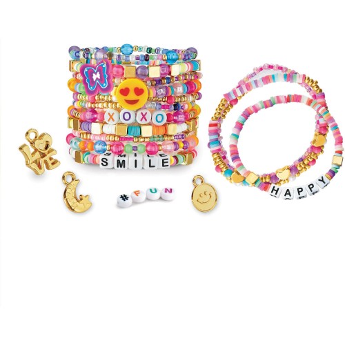 Lexibook cra-z-art cra-z-tart bead mania friendship  friendship brack workshop with 1,500 beads and 8+ year old accessories, 1+ 