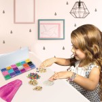 Lexibook cra-z-art cra-z-tart bead mania friendship  friendship brack workshop with 1,500 beads and 8+ year old accessories, 1+ 