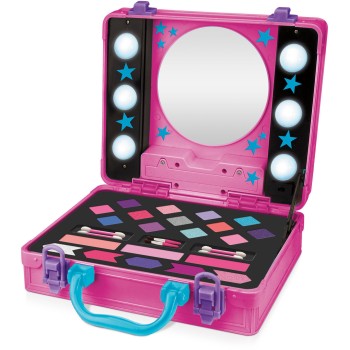 Lexibook Cra-z-art Light-up Beauty Studio Βαλιτσάκι Μακιγιάζ με Καθρέφτη και Φώτα 8+ Ετών, 1+ Παίκτες 35.CRSS26 3380743110783