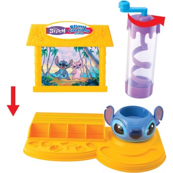 Lexibook Disney Stitch Cra-z-art Slimy Stitch Creations Studio Σετ Δημιουργίας Χλαπάτσας 6+ Ετών, 1+ Παίκτες 35.CRSLIM51D 338074