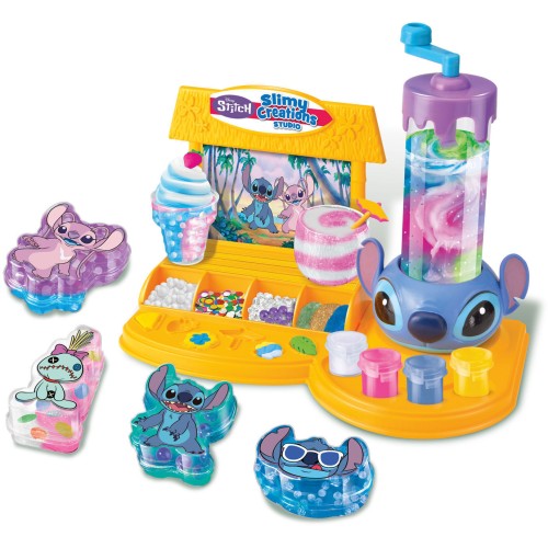 Lexibook Disney Stitch Cra-z-art Slimy Stitch Creations Studio Σετ Δημιουργίας Χλαπάτσας 6+ Ετών, 1+ Παίκτες 35.CRSLIM51D 338074