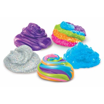 Lexibook Cra-z-art Slimy Blendz Kit 12 Ready Chlapers With Sequins, Foam and Beads 6+ Players, 1+ Players 35.CRSLIM4 33807431098