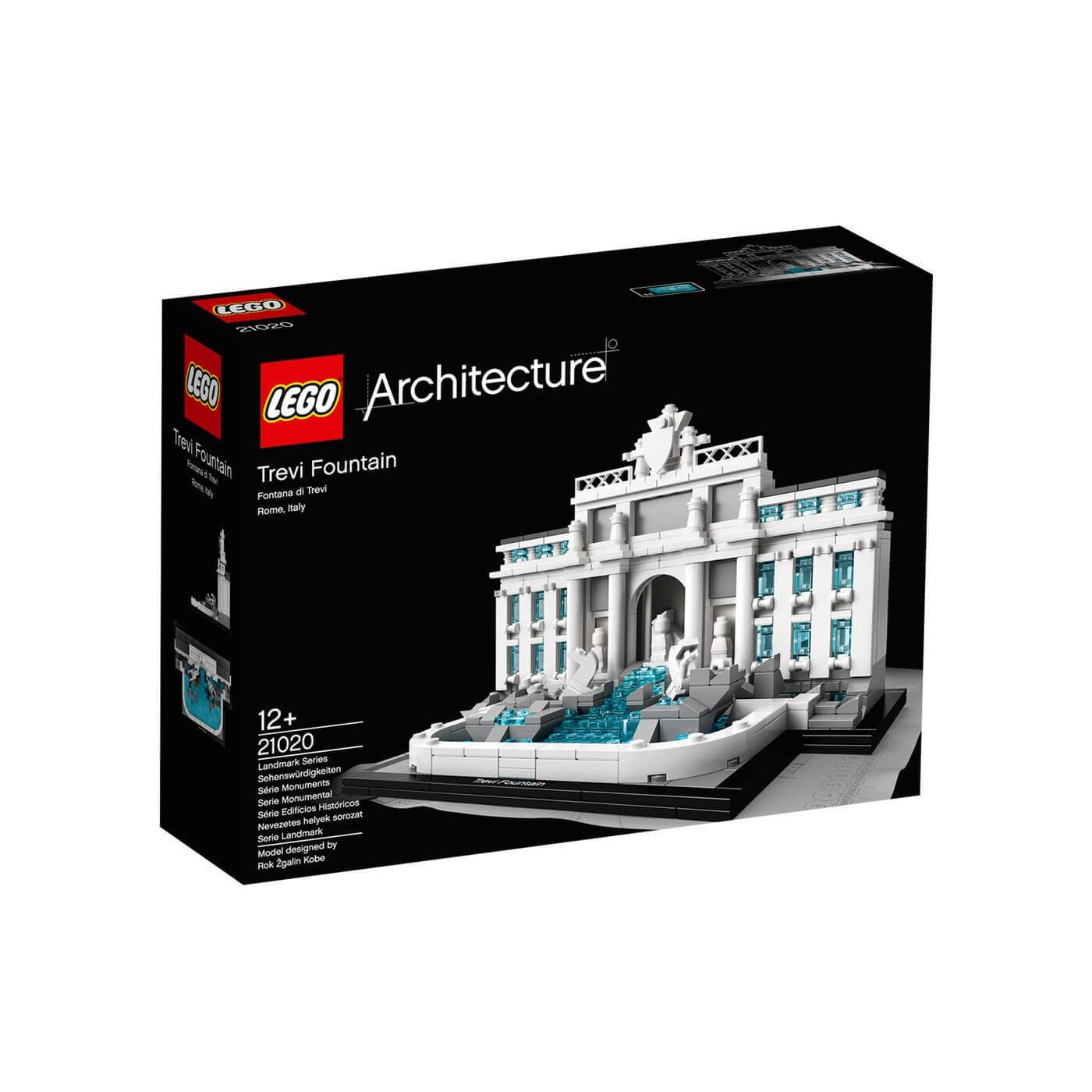 Lego Fountain Lego Fontana LEGO Architecture Trevi Fountain 