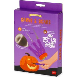 Legami Halloween Pumpkin-carving Kit - Carve and Scare PCK0001 8052694040093