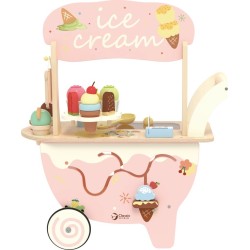 Classic World Wooden Trolley Ice Cream Parlor C50636 6927049056369