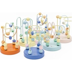 Classic World Ξύλινος Λαβύρινθος με Χάντρες Display 6τμχ C54143 6927049054143