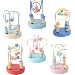 Classic World Ξύλινος Λαβύρινθος με Χάντρες Display 6τμχ C54143 6927049054143