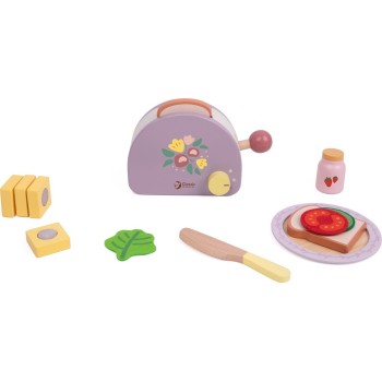 Classic World Wooden Toaster With Accessories C50640 6927049056406