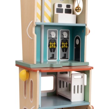 Classic World Wooden Fire Station C50646 6927049056468