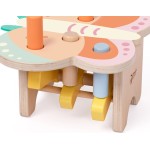 Classic World Butterfly Wooden Bench With Hammer C20269 6927049022692