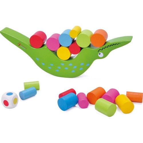 Classic World Wooden Crocodile Balance Toy C3523 6927049000034