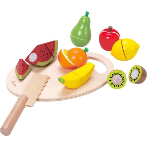 Classic World Wood Fruits on Cutting Wood C2824 6927049001086