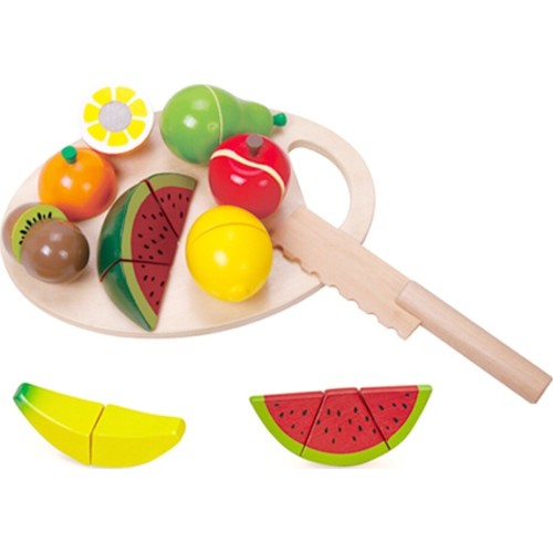 Classic World Wood Fruits on Cutting Wood C2824 6927049001086