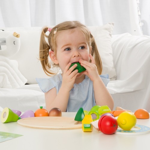 Classic World Wood Fruits on Cutting Wood C2824 6927049001086