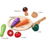 Classic World Wooden Vegetables on Cutting Wood C2825 6927049001093