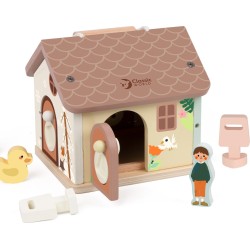 Classic World Wooden House With Locks C20270 6927049022708